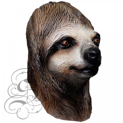 Latex Sloth Mask Animal Overhead Party Mask